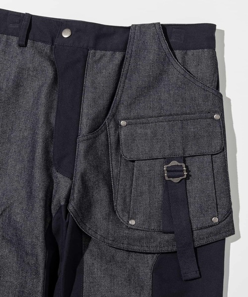 D.Nart.Ampta(ディーナ―トアンプタ)の「D.Nart.Ampta(ディー・ナート・アンプタ)Layered Work pants ロングパンツ ベイカーパンツ(その他パンツ・メンズ・ネイビー/ブラック/キャメル・M/S)」の22枚目の写真