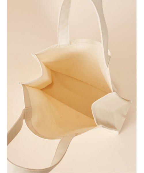 Darich（ダーリッチ）の「ロゴエコトートバッグ(Darich)（トートバッグ・レディース・アイボリー・FREE）」の9枚目の写真