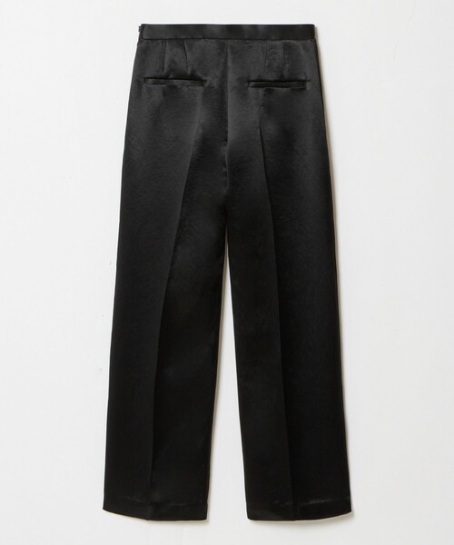 allureville(アルアバイル)の「アセテートサテンタックパンツ(その他パンツ・レディース・ライトブルー/ブラック・2/1)」の10枚目の写真