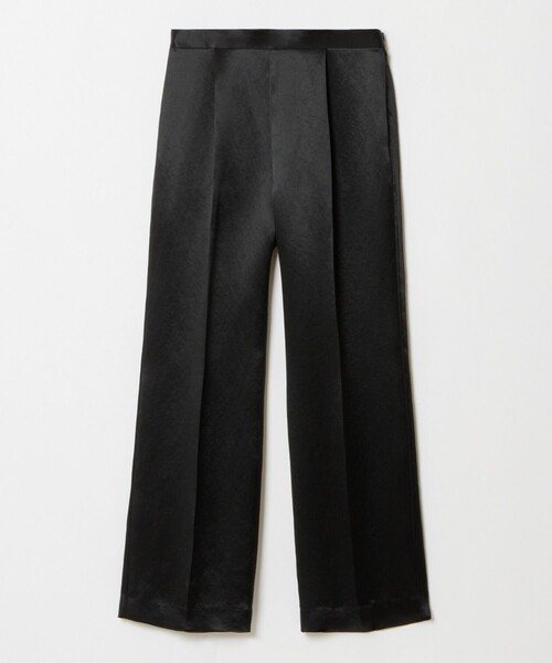 allureville(アルアバイル)の「アセテートサテンタックパンツ(その他パンツ・レディース・ライトブルー/ブラック・2/1)」の9枚目の写真