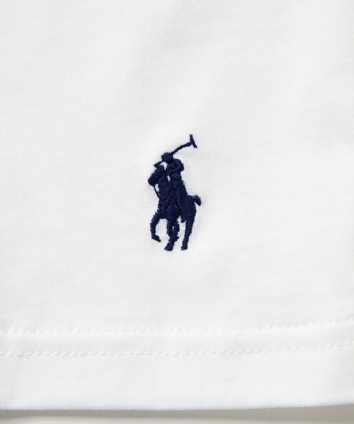 POLO RALPH LAUREN SLEEPWEAR(ポロラルフローレンスリープウェア)の「POLO RALPH LAUREN/ポロラルフローレン/【JAPAN EXCLUSIVE】RM8-B202(Tシャツ/カットソー・メンズ・ホワイト/ブラック・L/M)」の6枚目の写真