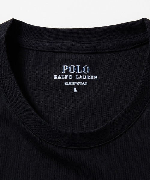 POLO RALPH LAUREN SLEEPWEAR(ポロラルフローレンスリープウェア)の「POLO RALPH LAUREN/ポロラルフローレン/【JAPAN EXCLUSIVE】RM8-B202(Tシャツ/カットソー・メンズ・ホワイト/ブラック・L/M)」の7枚目の写真