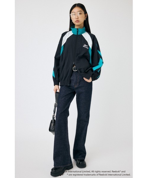 MOUSSY(マウジー)の「REEBOK NYLON ブルゾン(ブルゾン・レディース・ベージュ/ブラック・FREE)」の6枚目の写真