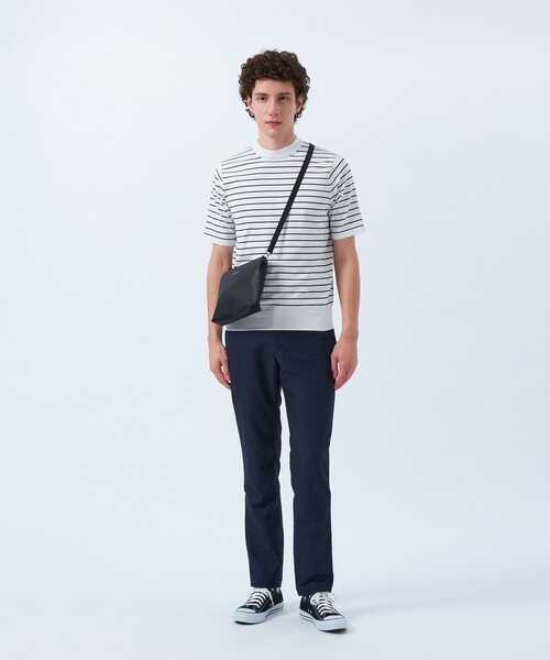 MACKINTOSH PHILOSOPHY(マッキントッシュ フィロソフィー)の「テーラードジャージーパンツ 杢カラミストレッチ(その他パンツ・メンズ・グレー/ブラウン系その他4/ダークネイビー・42/38/40/44)」の14枚目の写真