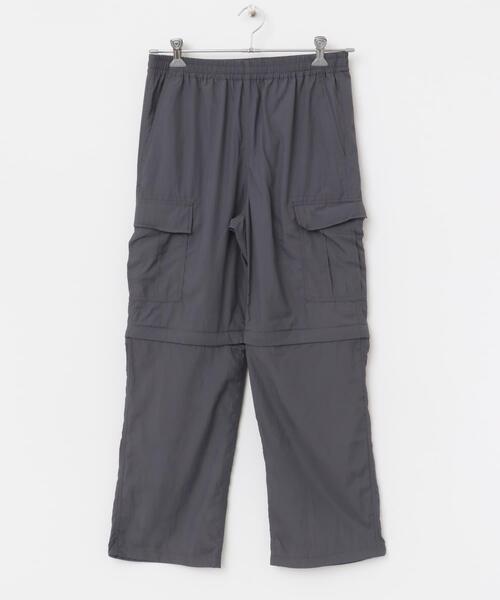 ITEMS URBANRESEARCH(アイテムズ アーバンリサーチ)の「『セットアップ対応』スーパーライトナイロン2wayカーゴパンツ(その他パンツ・メンズ・ブラック/チャコールグレー・MEDIUM/LARGE)」の20枚目の写真