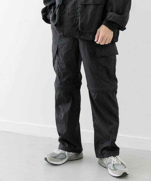 セール】『セットアップ対応』スーパーライトナイロン2wayカーゴパンツ