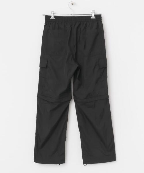 ITEMS URBANRESEARCH(アイテムズ アーバンリサーチ)の「『セットアップ対応』スーパーライトナイロン2wayカーゴパンツ(その他パンツ・メンズ・ブラック/チャコールグレー・MEDIUM/LARGE)」の14枚目の写真