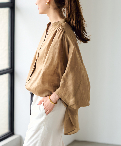 新品タグ付きFRAMeWORK★ラミーポンチョブラウスFREEベージュ FRAMeWORK｜ラミーポンチョブラウス | Rakuten Fashion(楽天