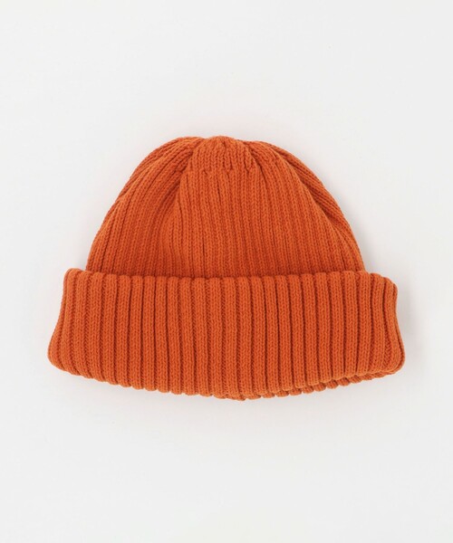 Steven Alan（スティーブンアラン）の「＜crepuscule＞ BEANIE/ビーニー（ニットキャップ/ビーニー・メンズ・ブラック/ダークグレー/オレンジ・FREE）」の3枚目の写真