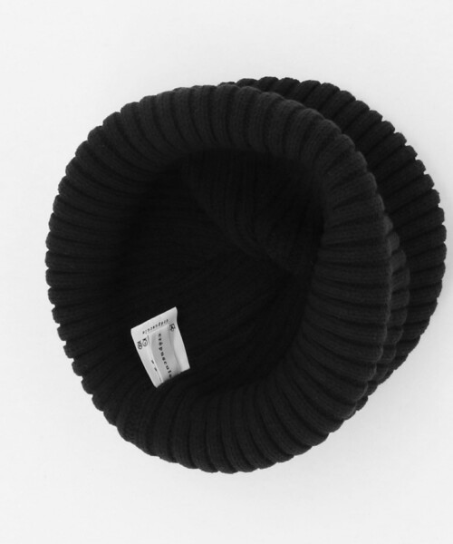 Steven Alan（スティーブンアラン）の「＜crepuscule＞ BEANIE/ビーニー（ニットキャップ/ビーニー・メンズ・ブラック/ダークグレー/オレンジ・FREE）」の10枚目の写真