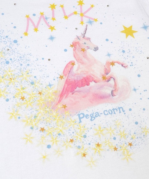 MILK(ミルク)の「Pega-Corn Tシャツ(Tシャツ/カットソー・レディース・B/A・FREE)」の8枚目の写真