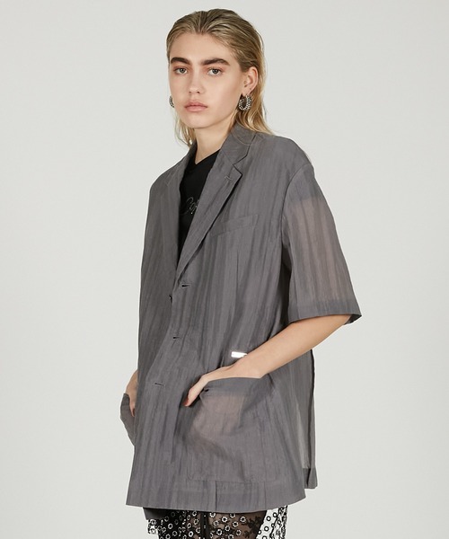 美品　今期　prank project シアーシングルジャケット シアーシングルジャケット / Sheer Single Jacket（その他