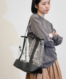 THRIFTY LOOK(XteB[bN)THRIFTY LOOK / XteB[bN CLEAR VINYL TOTE BAG NArj[ PVC g[gobO(g[gobO)