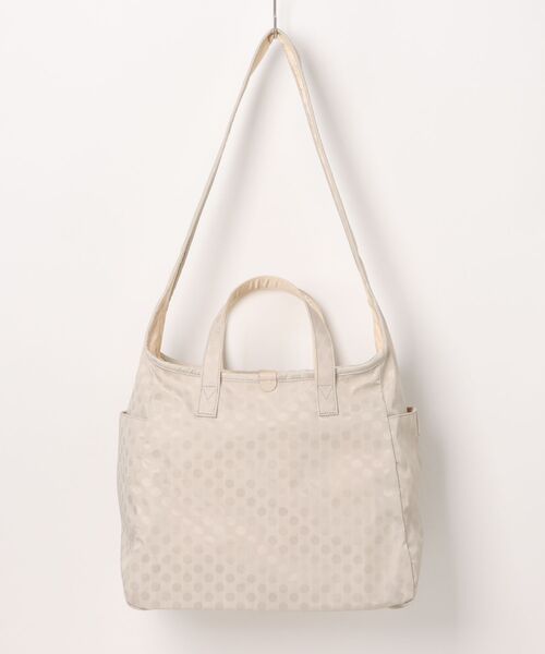 Y'SACCS(イザック)の「小西真奈美×Y'SACCS Polka Dots ハンドル付きアクティブショルダーバッグ(ショルダーバッグ・レディース・ブラック/グレイッシュベージュ/アイボリー・FREE)」の12枚目の写真