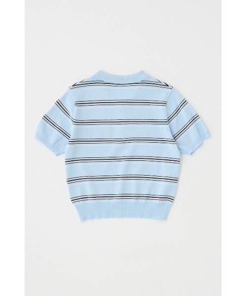 MOUSSY(マウジー)の「BASIC KNIT ポロシャツ(ニット/セーター・レディース・ブルー系その他/アイボリー/ブラック・FREE)」の17枚目の写真