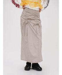 SHIRRING SKIRT