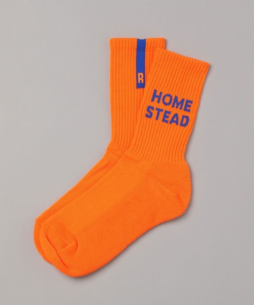 GEORGE'S(ジョージズ)の「カラーソックス(23~25cm/26~28cm)(ソックス/靴下・メンズ・ブルー/オレンジ/イエロー/グリーン・26-28/23-25)」の1枚目の写真