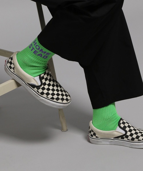 GEORGE'S(ジョージズ)の「カラーソックス(23~25cm/26~28cm)(ソックス/靴下・メンズ・ブルー/オレンジ/イエロー/グリーン・26-28/23-25)」の5枚目の写真