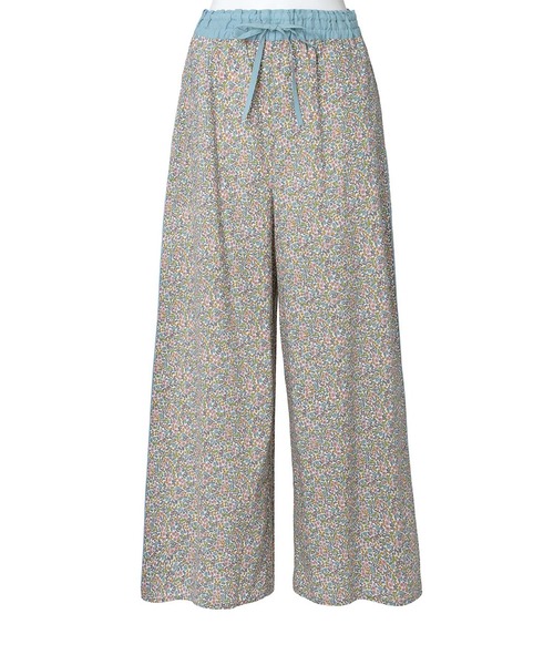 KID BLUE（キッドブルー）の「キッドブルー -２５ＬＩＢＥＲＴＹプリント -フルレングスボトムス -KOBP545 -kidblue（その他パンツ・レディース・ブラック/サックスブルー/アイボリー・M）」の19枚目の写真