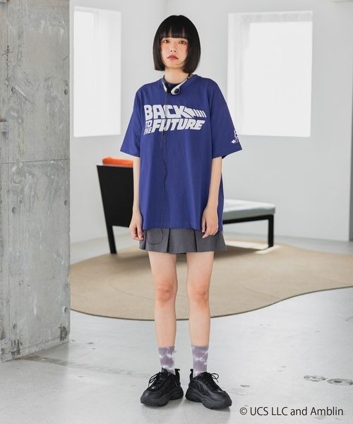 d Limページ PBLIM×BACK TO THE FUTURE】ロゴTシャツ（Tシャツ/カットソー