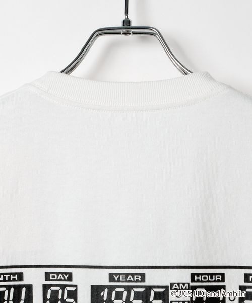 PAGEBOY(ページボーイ)の「【PBLIM×BACK TO THE FUTURE】ロゴTシャツ(Tシャツ/カットソー・レディース・オフホワイト/ブラック/サックスブルー・LARGE/MEDIUM)」の6枚目の写真