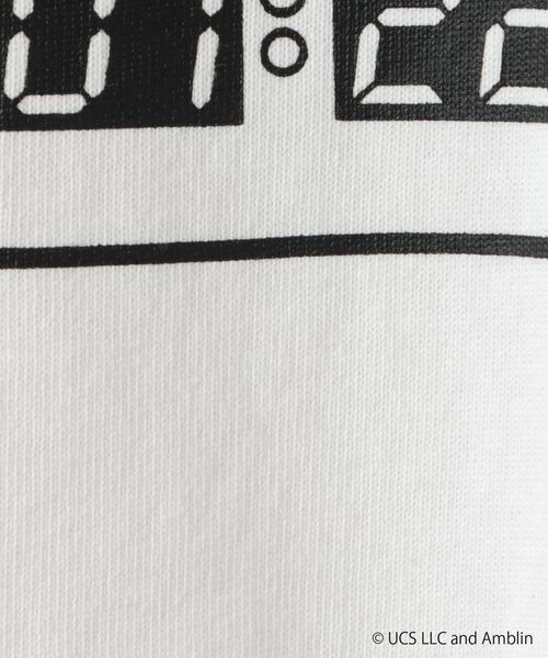 PAGEBOY(ページボーイ)の「【PBLIM×BACK TO THE FUTURE】ロゴTシャツ(Tシャツ/カットソー・レディース・オフホワイト/ブラック/サックスブルー・LARGE/MEDIUM)」の8枚目の写真