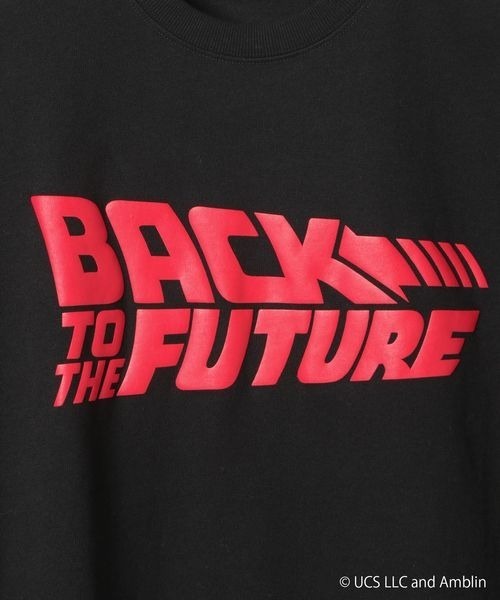 PAGEBOY(ページボーイ)の「【PBLIM×BACK TO THE FUTURE】ロゴTシャツ(Tシャツ/カットソー・レディース・オフホワイト/ブラック/サックスブルー・LARGE/MEDIUM)」の10枚目の写真