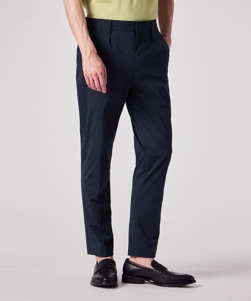 Paul Smith(ポールスミス)の「クラシックシャドーストライプ ワンタックトラウザーズ / 153110 056Z(その他パンツ・メンズ・ネイビー/ベージュ・SMALL/MEDIUM/LARGE/X-LARGE/XX-LARGE)」の8枚目の写真