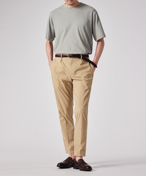 Paul Smith(ポールスミス)の「クラシックシャドーストライプ ワンタックトラウザーズ / 153110 056Z(その他パンツ・メンズ・ネイビー/ベージュ・SMALL/MEDIUM/LARGE/X-LARGE/XX-LARGE)」の10枚目の写真