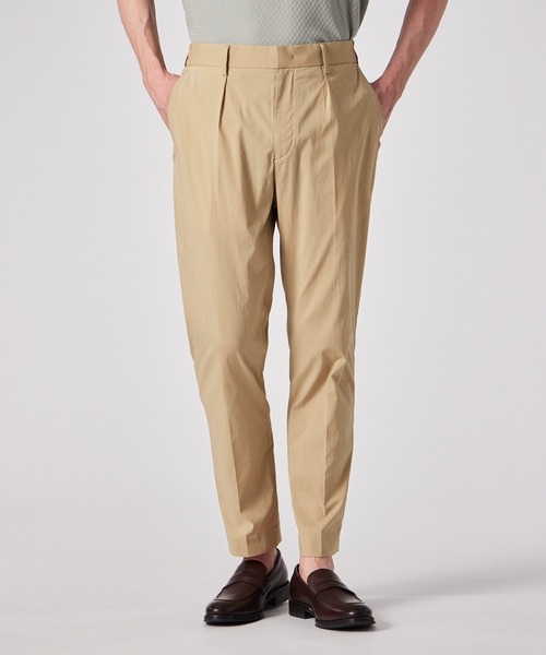 Paul Smith(ポールスミス)の「クラシックシャドーストライプ ワンタックトラウザーズ / 153110 056Z(その他パンツ・メンズ・ネイビー/ベージュ・SMALL/MEDIUM/LARGE/X-LARGE/XX-LARGE)」の11枚目の写真