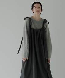RYU（リュー）の「gabardine shoulder tuck dress（ワンピース）」