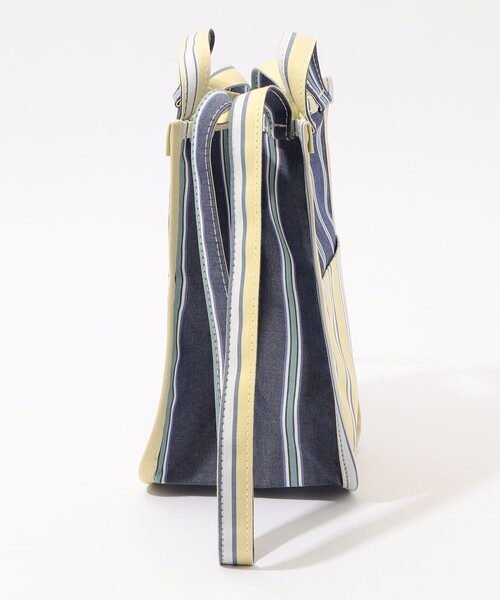 amiacalva(アミアカルヴァ)の「AMIACALVA EASY BAG S コットン トートバッグ(トートバッグ・メンズ・イエロー系その他2・FREE)」の3枚目の写真