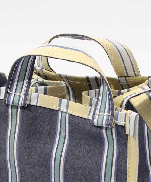 amiacalva(アミアカルヴァ)の「AMIACALVA EASY BAG S コットン トートバッグ(トートバッグ・メンズ・イエロー系その他2・FREE)」の6枚目の写真