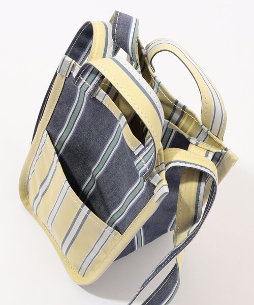 amiacalva(アミアカルヴァ)の「AMIACALVA EASY BAG S コットン トートバッグ(トートバッグ・メンズ・イエロー系その他2・FREE)」の9枚目の写真