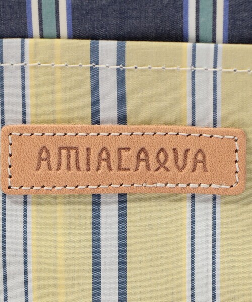 amiacalva(アミアカルヴァ)の「AMIACALVA EASY BAG S コットン トートバッグ(トートバッグ・メンズ・イエロー系その他2・FREE)」の10枚目の写真