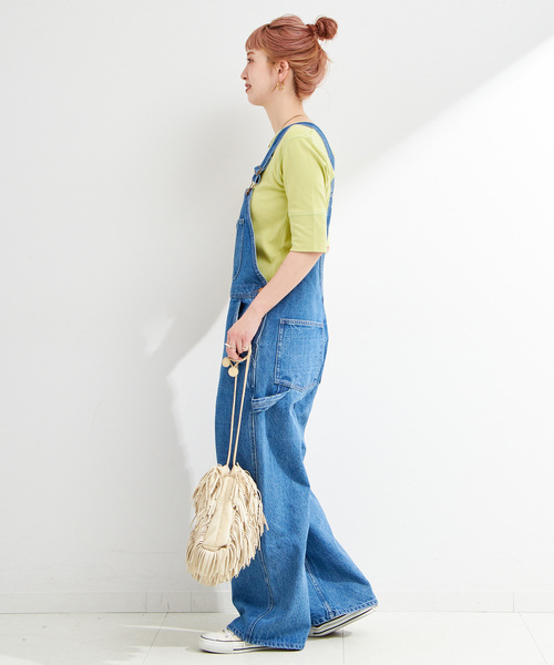 B.C STOCK（ベーセーストック）の「《追加》《2枚セット》ウォッシャブル / ミントBLENDパックTEE（Tシャツ/カットソー・レディース・ピンク/ブラック/ライトグリーン/ネイビー・FREE）」の16枚目の写真