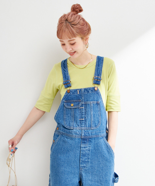 B.C STOCK（ベーセーストック）の「《追加》《2枚セット》ウォッシャブル / ミントBLENDパックTEE（Tシャツ/カットソー・レディース・ピンク/ブラック/ライトグリーン/ネイビー・FREE）」の18枚目の写真