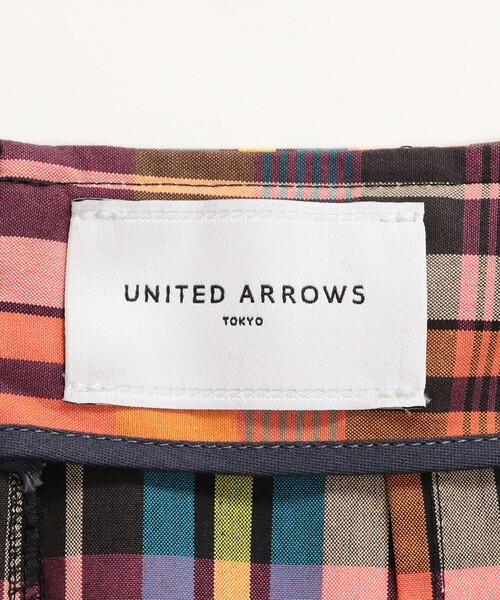 チェック タイトマキシ スカート（スカート）｜UNITED ARROWS