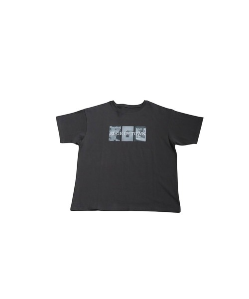 antiqua(アンティカ)の「ロゴプリントTシャツ(Tシャツ/カットソー・レディース・オートミール/ブラック/チャコールグレー・ONESIZE)」の15枚目の写真