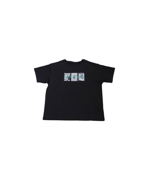 antiqua(アンティカ)の「ロゴプリントTシャツ(Tシャツ/カットソー・レディース・オートミール/ブラック/チャコールグレー・ONESIZE)」の14枚目の写真