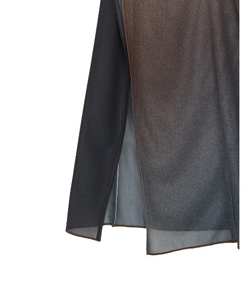 トップス ameri MEDI PRINT LAYERED SHEER SET TOP セール】MEDI GRADIENT SHEER SET TOP（Tシャツ/カットソー