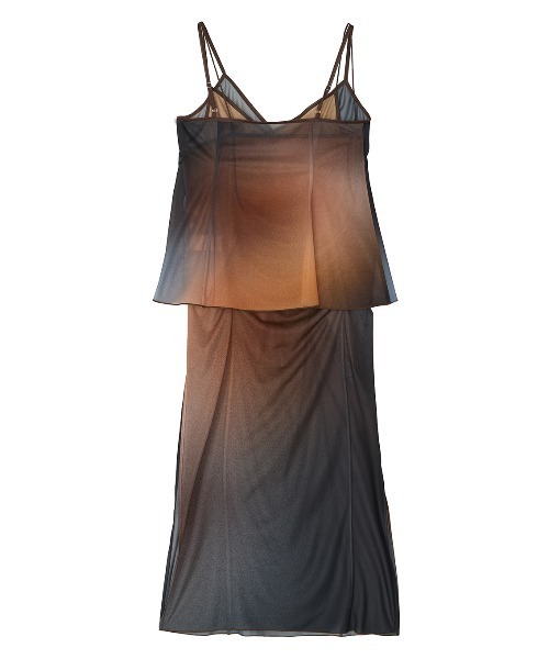 トップス MEDI GRADIENT SHEER SET TOP ameri セール】MEDI GRADIENT SHEER SET TOP（Tシャツ/カットソー