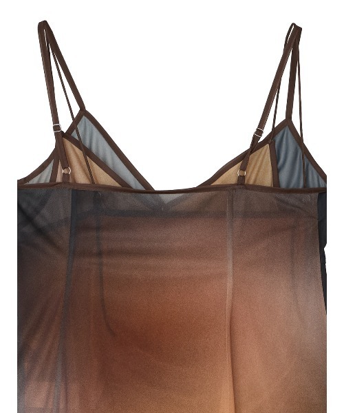 トップス Ameri VINTAGE MEDI TRANSLUCENT SHEER TOP Ameri（アメリ）の「MEDI FLOWER TATTOO SHEER TOP（Tシャツ