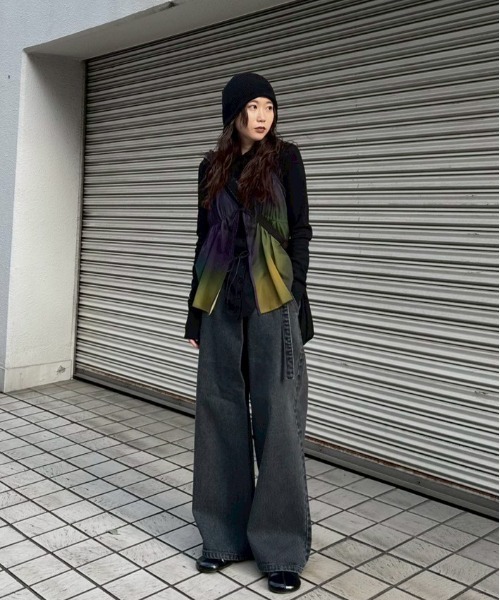 トップス MEDI GRADIENT SHEER SET TOP ameri Ameri（アメリ）の「MEDI GRADIENT SHEER SET TOP（Tシャツ