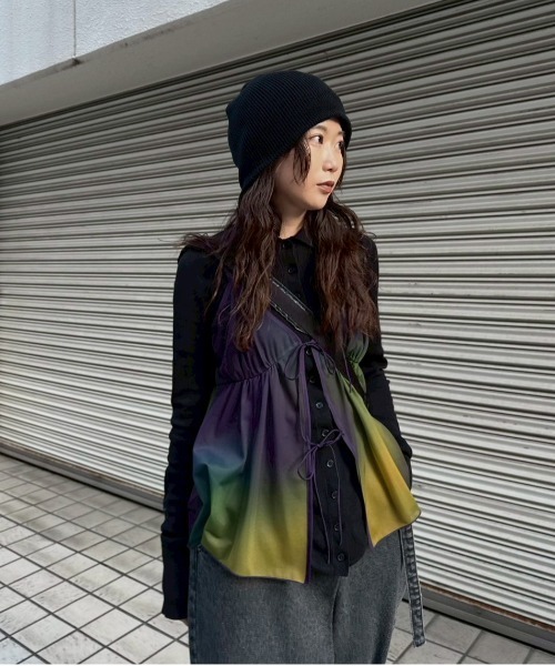 トップス MEDI GRADIENT SHEER SET TOP ameri AMERI MEDI GRADIENT SHEER SET TOP - メルカリ