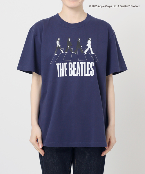 GOOD ROCK SPEED(グッドロックスピード)の「【GOOD ROCK SPEED / グッドロックスピード】THE BEATLES T:Tシャツ(Tシャツ/カットソー・レディース・ネイビー・FREE)」の13枚目の写真