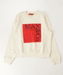 MAX&Co.（マックス アンド コー）の「Max&Co.(マックスアンドコー)Kids & Junior ブランドロゴスウェットプルオーバー（スウェット）」