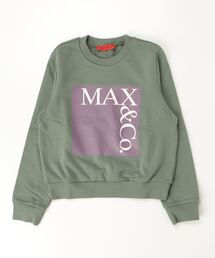 Max&Co.(マックスアンドコー)Kids & Junior ブランドロゴスウェットプルオーバー