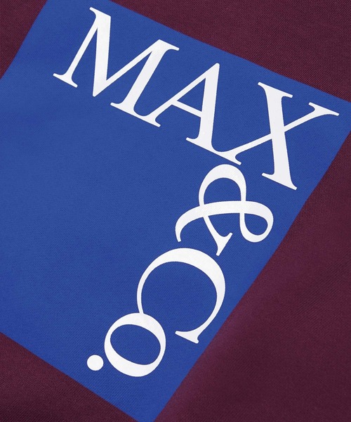 MAX&Co.（マックス アンド コー）の「Max&Co.(マックスアンドコー)Kids & Junior ブランドロゴスウェットプルオーバー（スウェット・キッズ・ダークグリーン/ホワイト・14Y/16Y/12Y）」の6枚目の写真