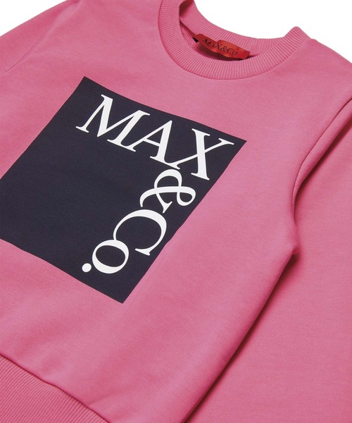 MAX&Co.（マックス アンド コー）の「Max&Co.(マックスアンドコー)Kids & Junior ブランドロゴスウェットプルオーバー（スウェット・キッズ・ダークグリーン/ホワイト・14Y/16Y/12Y）」の11枚目の写真